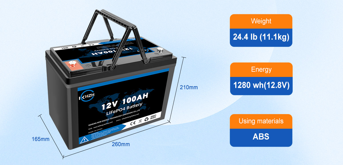 LiFePO4 24V 100AH Lithium Ion Battery - Genking Power Services