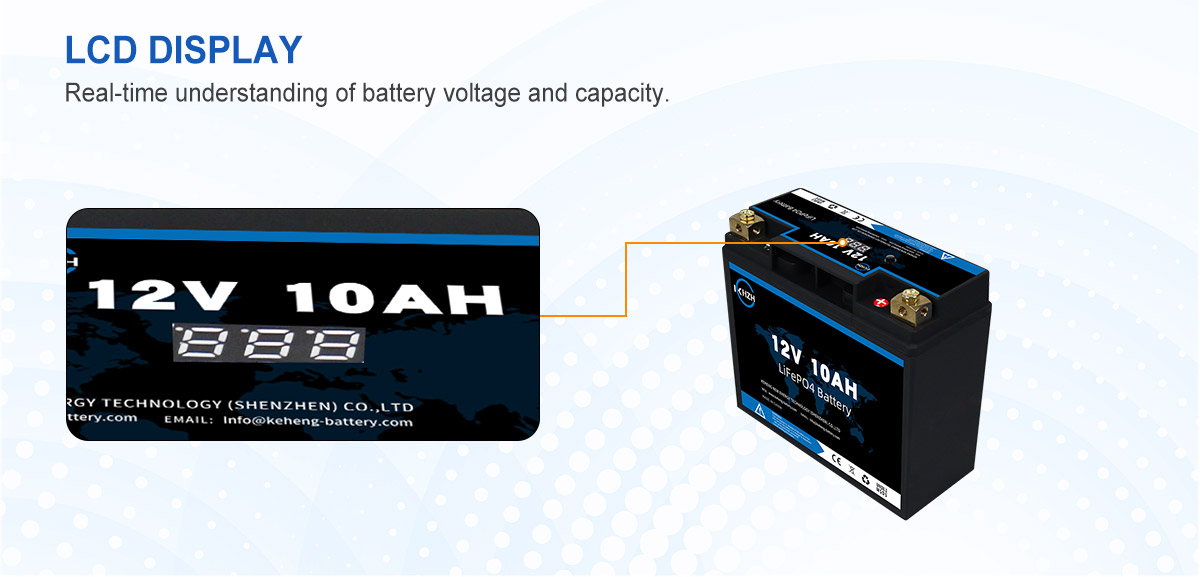 10AH 12V High Rate LiFePO4 Battery 2