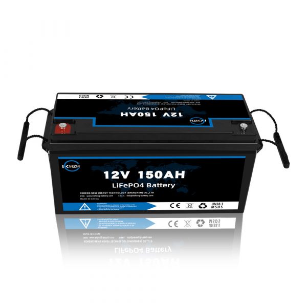 150AH 12V LiFePO4 series connection capable battery