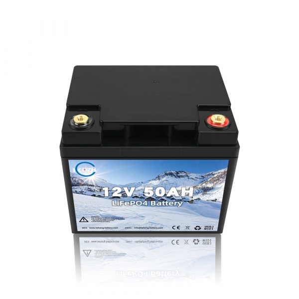 12V 50AH low temperature battery LiFePO4 3