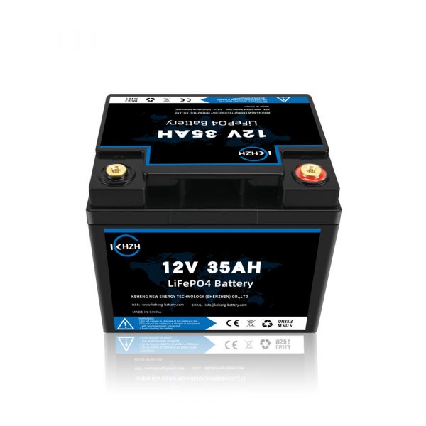 35AH 12V LiFePO4 series connection capable battery