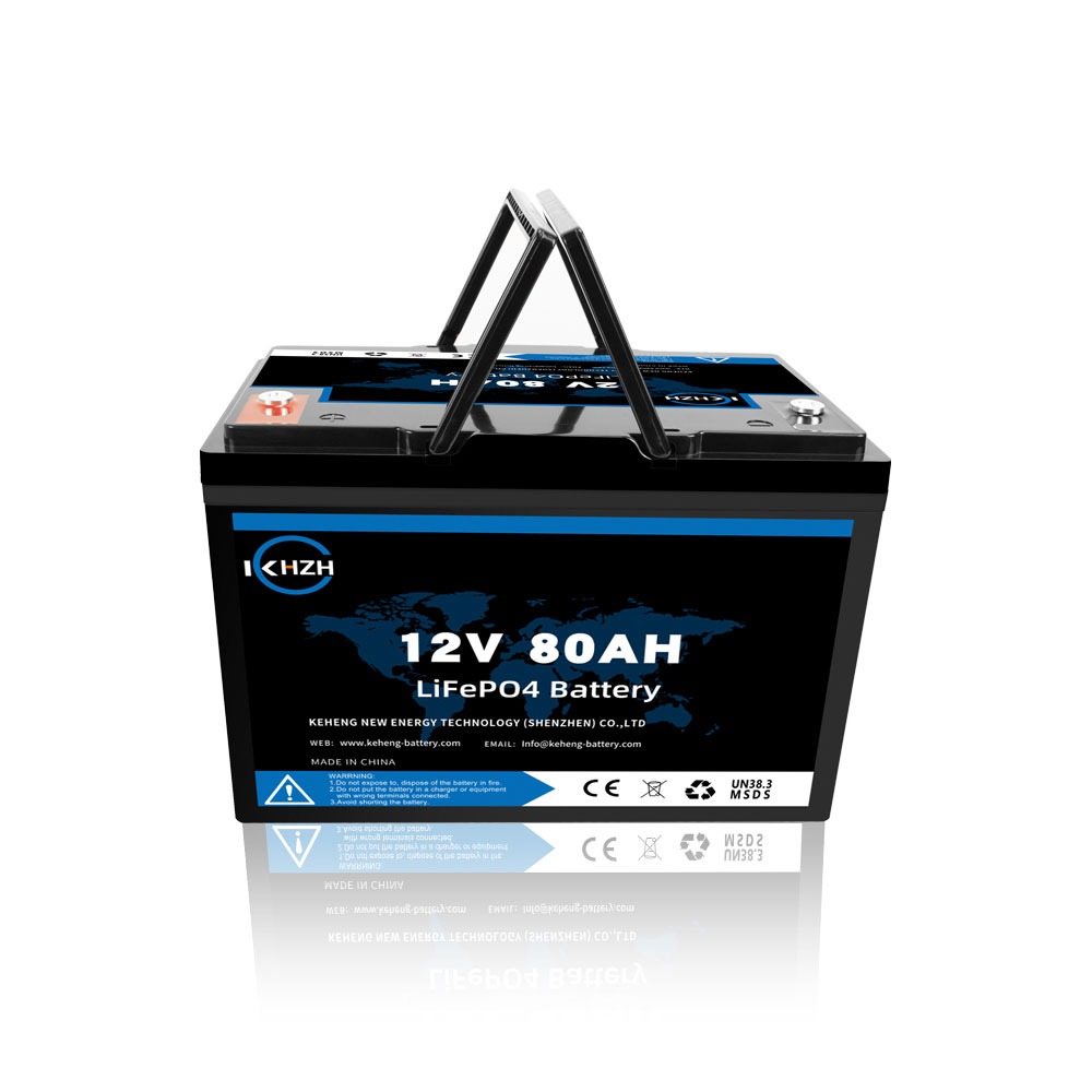 LiFePO4 Batterie 12V 80Ah - LiFeEnergy 12V.80.D