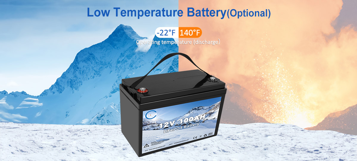 Best Portable 12v 100ah Lifepo4 Heated Battery Pack