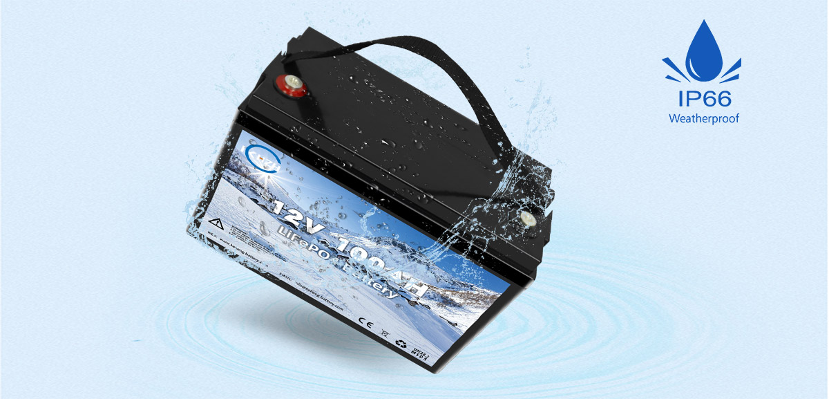 Waterproof 12v lithium battery