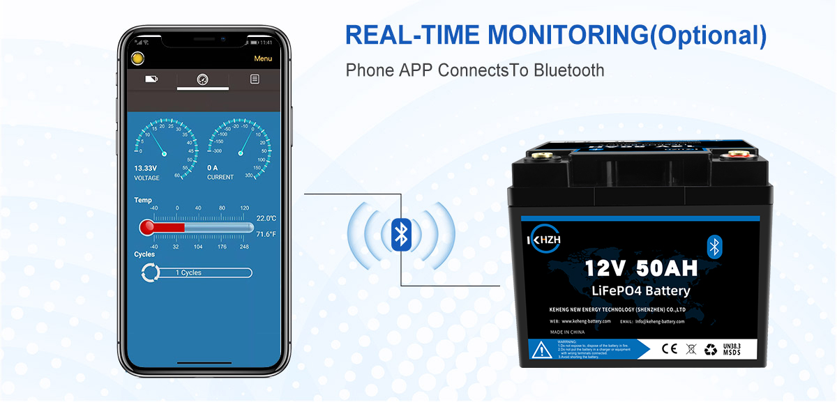 Baterai Monitor Bluetooth