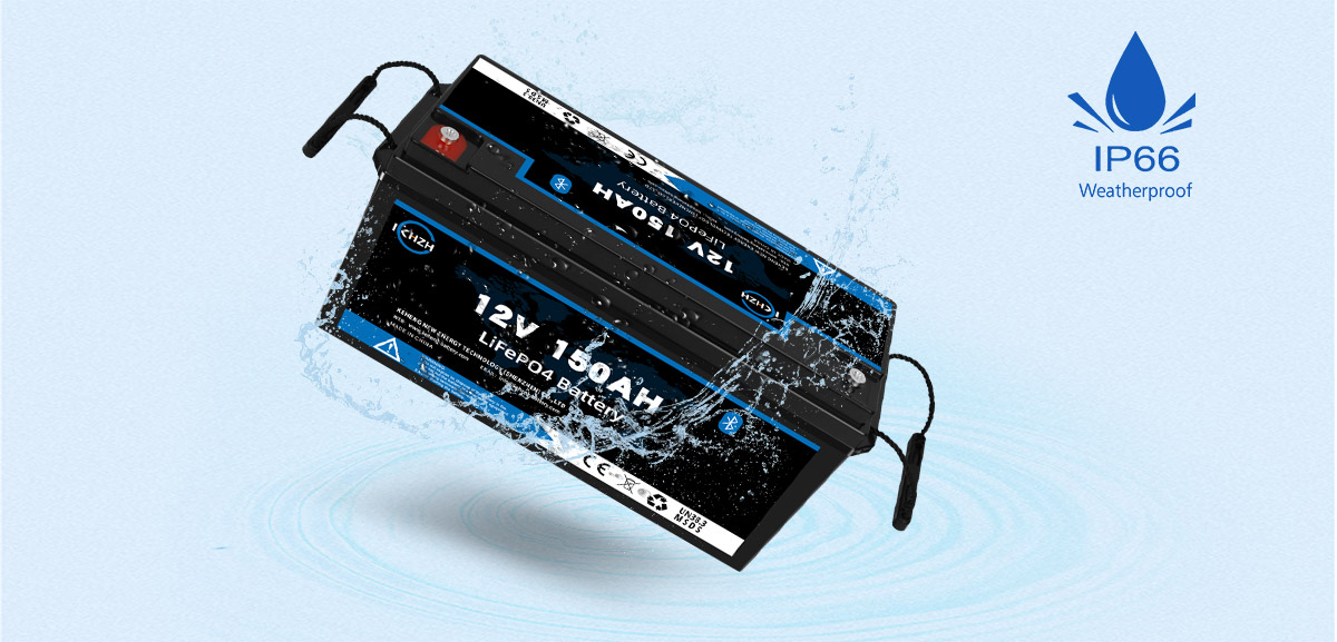 LiFePO4 Battery Waterproof Battery Box