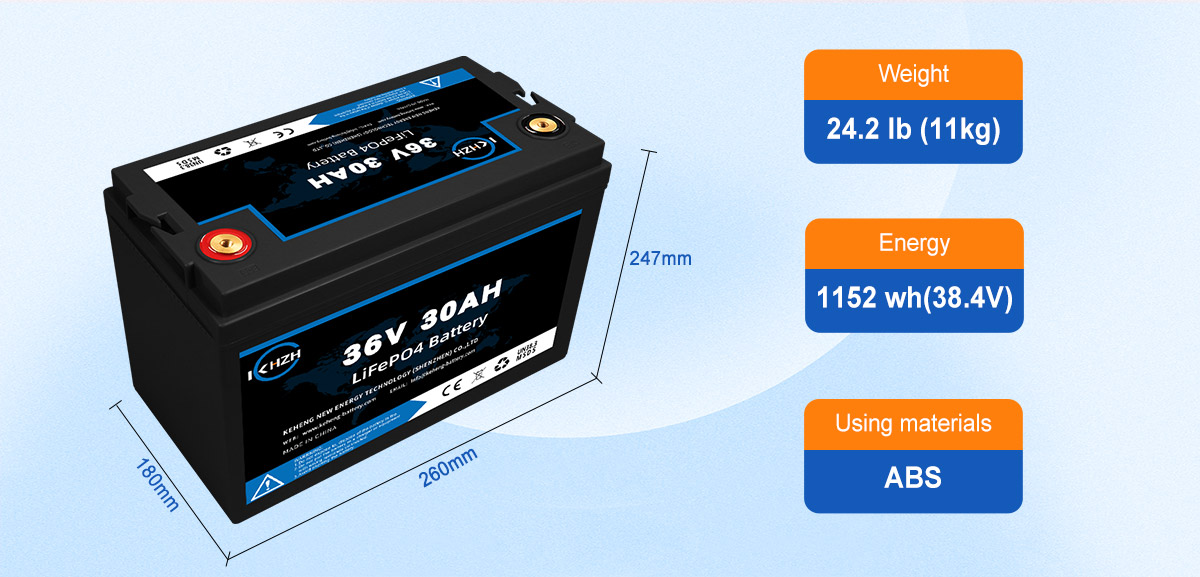 36V 30AH Lithium Battery Wholesale Lead Acid Replacement Battery 8