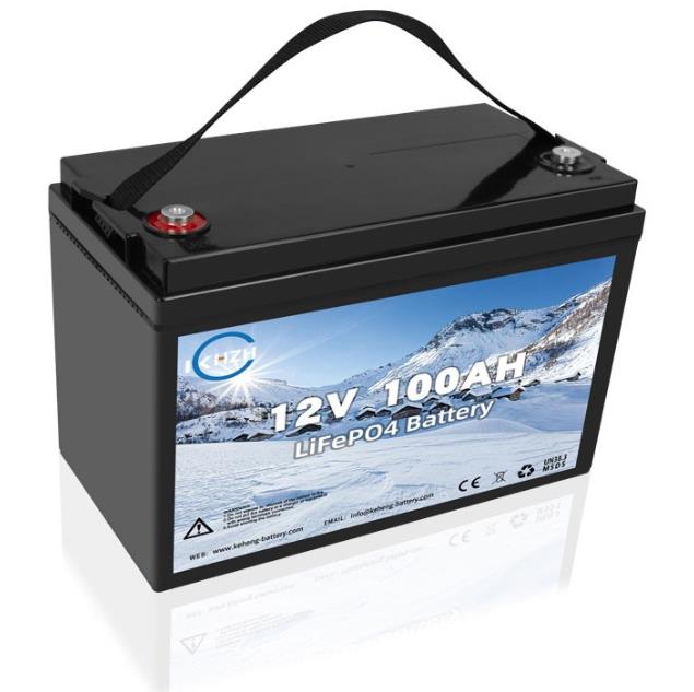 100AH 12V Low Temperature Heating Enable  Marine LiFePO4 Battery