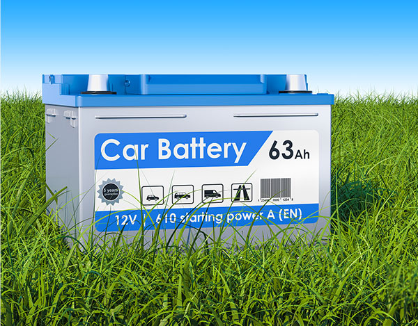 Battery and environment
