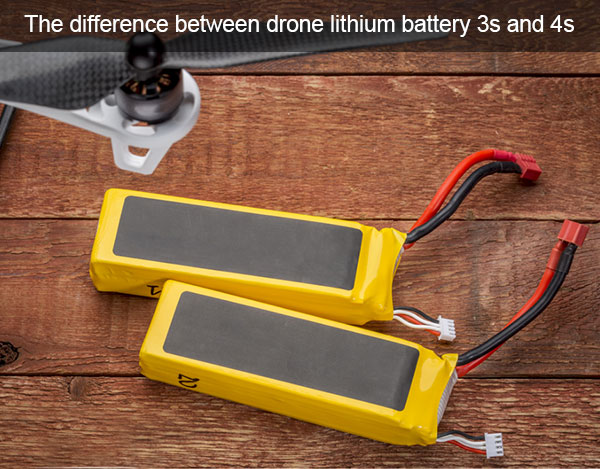 The difference between drone lithium battery 3s and 4s