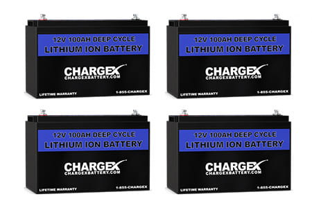 Chargex 48V lithium Battery