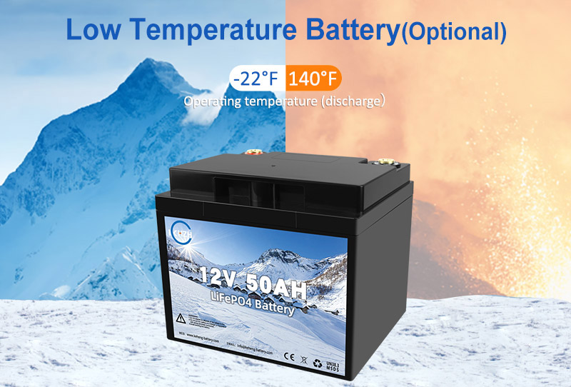 keheng deep cycle low temperature lithium battery