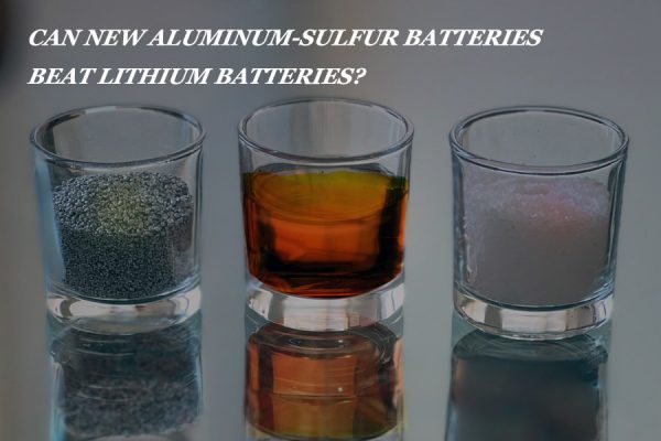 Novas baterias de alumínio-enxofre podem vencer baterias de lítio