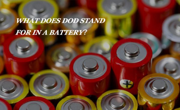 Hvad står DOD for i et batteri?