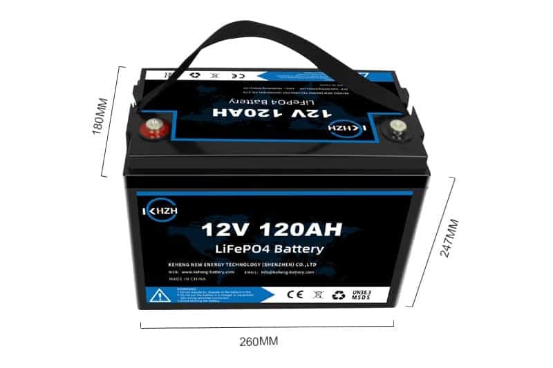 12V Lifepo4 batteri
