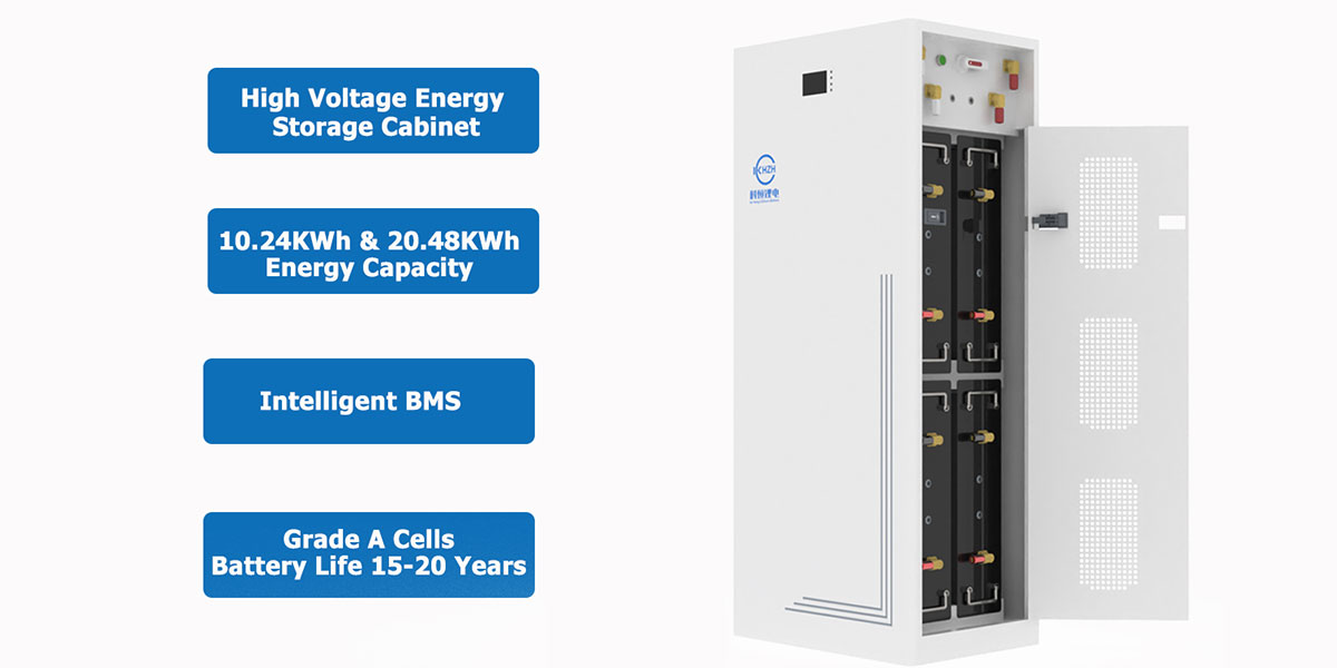 204v 20kwh Lifepo4 Battery High Voltage Energy Battery Storage System