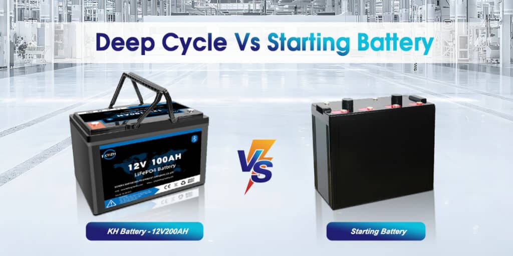 Deep Cycle Marine Battery VS Starting Battery