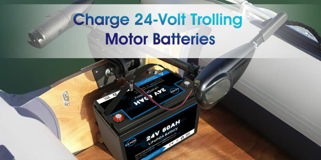 A 12V 100Ah battery will run the trolling motor for approximately 2 hours at full speed. If the Ah rating of the battery is different, you have to calculate the runtime of the trolling motor by the formula given below.