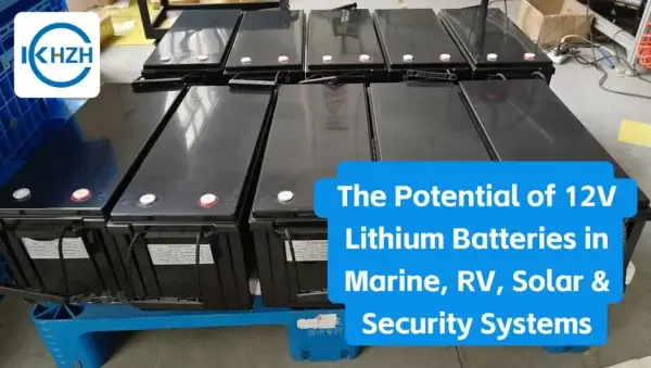 Potentialet ved 12V litiumbatterier i marine-, autocamper-, solcelle- og sikkerhedssystemer