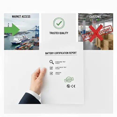 Pil sertifikasyonuna önem verin