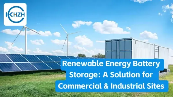 Armazenamento de energia renovável em baterias: uma solução para instalações comerciais e industriais.