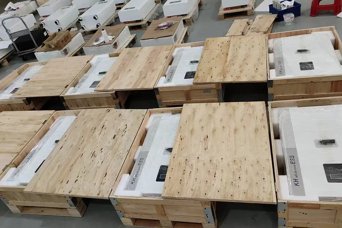 AGV Lithium Battery – Packing & Dispatch
