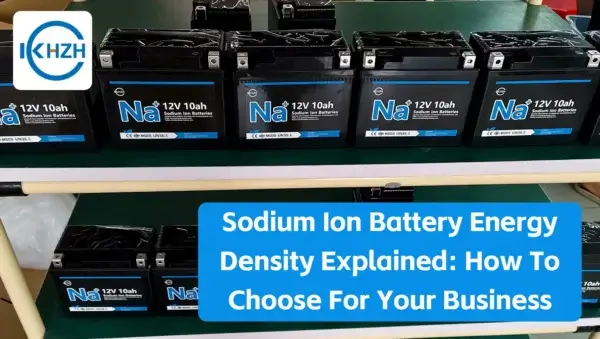 Paliwanag sa Densidad ng Enerhiya ng Baterya ng Sodium Ion_Paano Pumili para sa Iyong Negosyo