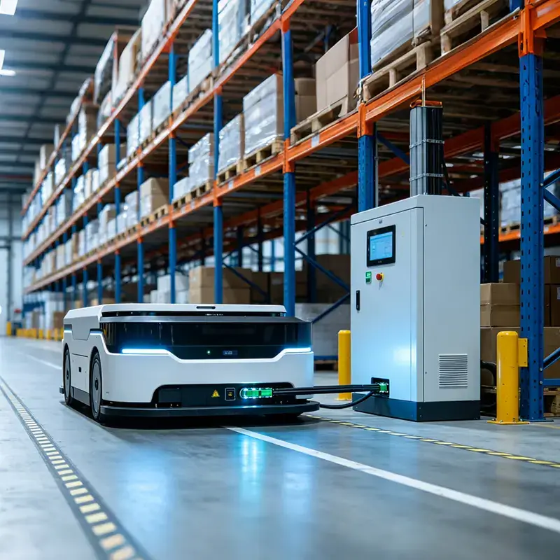 The Impact of Battery Selection on AGV Performance – Charging Efficiency