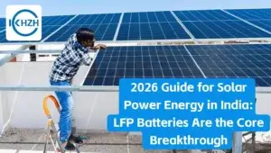 Guide til solenergi i Indien i 2026 - LFP-batterier er det centrale gennembrud