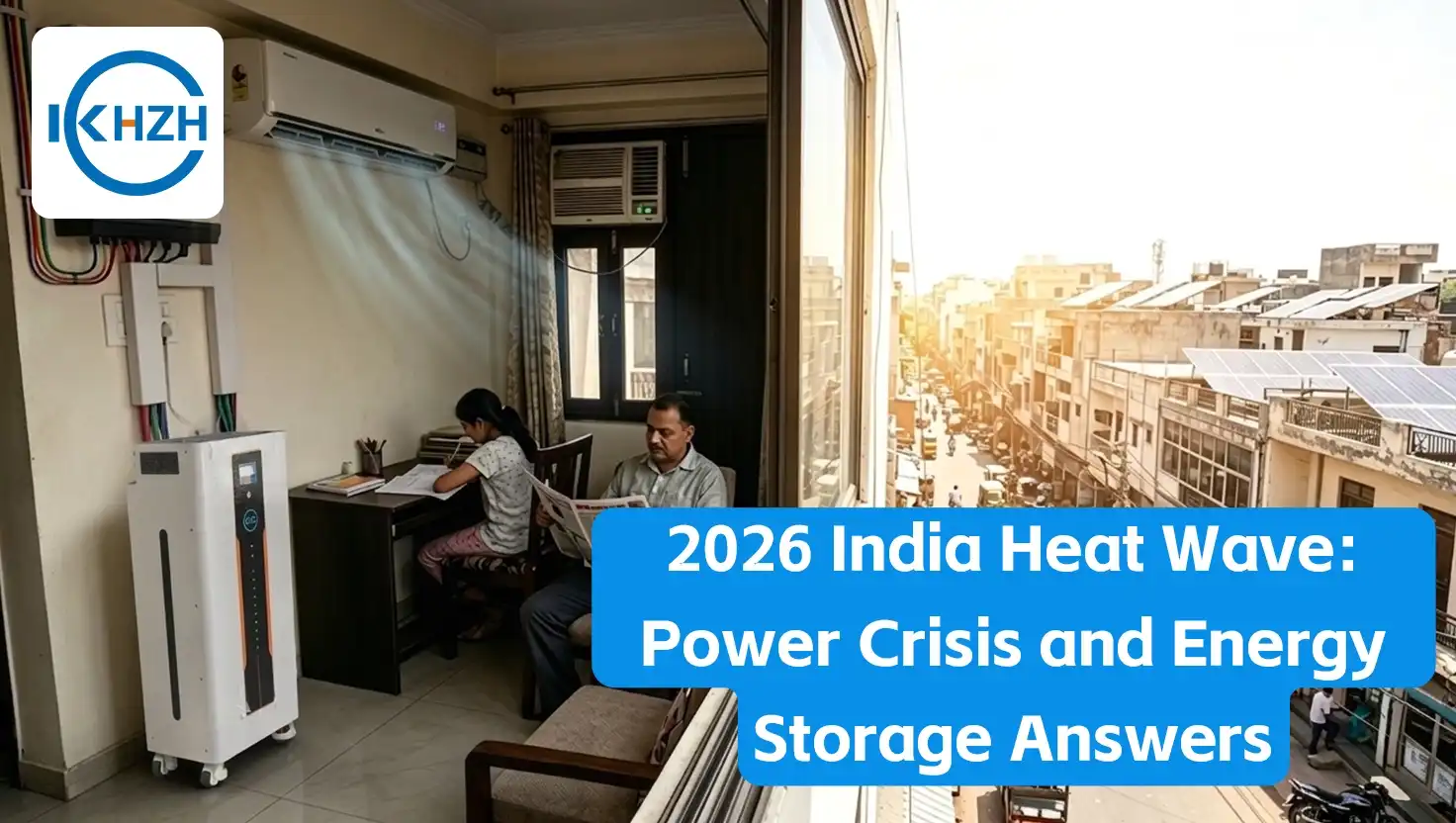 Vague de chaleur en Inde en 2026 : crise énergétique et solutions de stockage d’énergie Vague de chaleur en Inde en 2026 : crise énergétique et solutions de stockage d’énergie