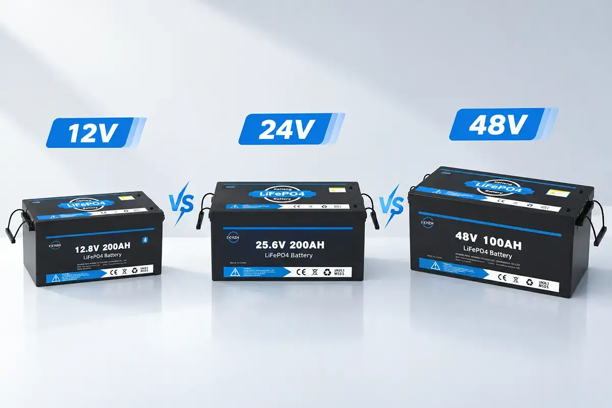 12V vs 24V vs 48V Batteries