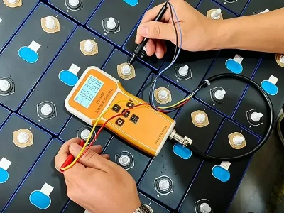 die Batteriezellenprüfung